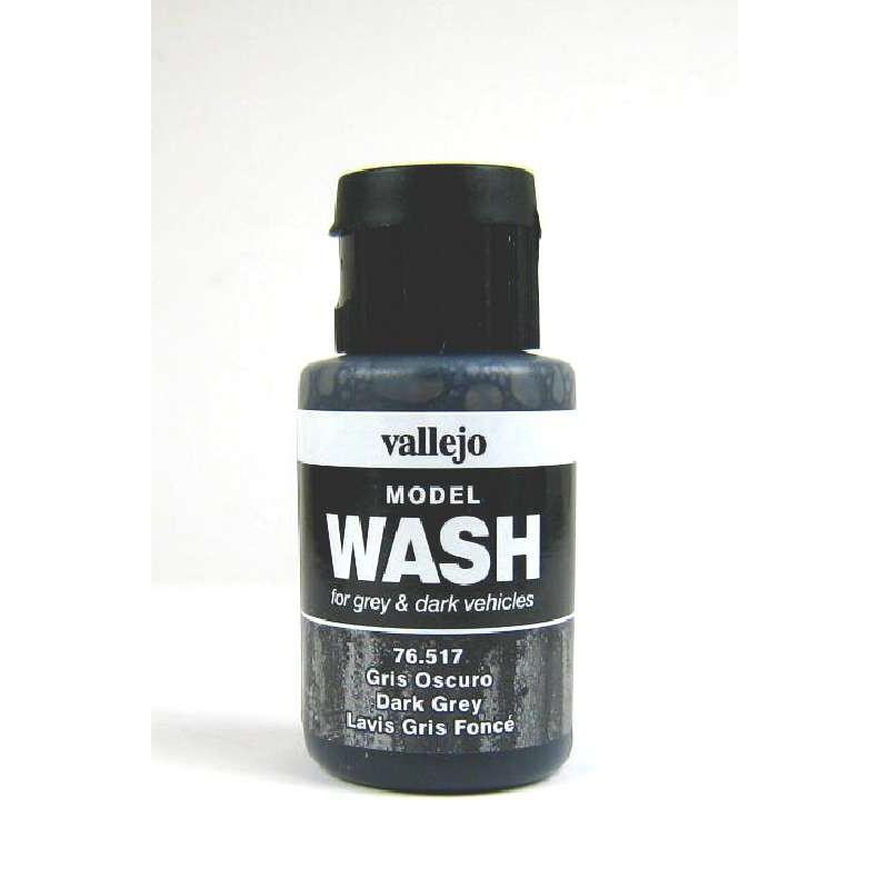 Vallejo Model Wash - Dark Grey 35ml 76.517 Vallejo Model Wash - Dark Grey 35ml 76.517