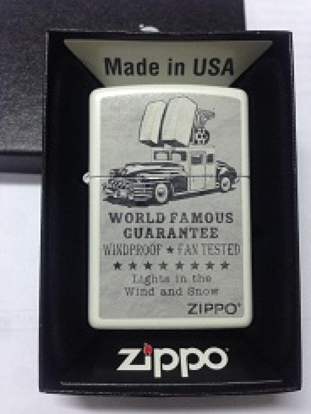 Zippo Pocket Lighter 60000201 214 Vintage Car Zippo Pocket Lighter 60000201 214 Vintage Car