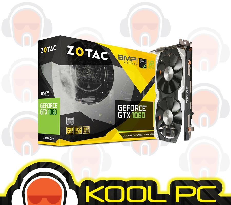 * ZOTAC GTX 1060 AMP Edition SE 6GB ( With Metal Back Plate ) * ZOTAC GTX 1060 AMP Edition SE 6GB ( With Metal Back Plate )