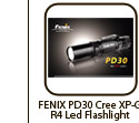 FENIX PD30 CREE XP-G R4 LED FLASHLIGHT~MAX 265 LUMENS~