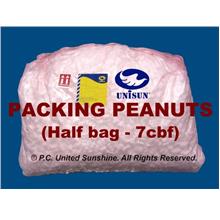 PACKING PEANUTS Half Bag (7 cbf) ONLINE PROMO Plastic Foam SpaceFiller