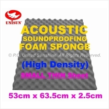 Grade A ACOUSTIC SoundProofing FOAM SPONGE Small Thin Sheet 53x63.5cm