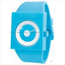 LEVI'S TIME LTH0703 STANDARD disk dial silicone strap blue