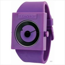 LEVI'S TIME LTH0704 STANDARD disk dial silicone strap purple