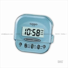 CASIO PQ-30-2 digital clock wake up timer daily alarm snooze blue