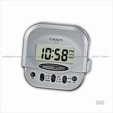 CASIO PQ-30-8 digital clock wake up timer daily alarm snooze grey