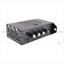 AZDEN FMX-32a - Pro Field 3-CH Portable Audio Mixer 3 XLR DSLR Battery