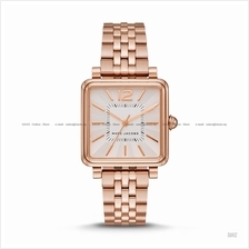 MARC BY MARC JACOBS MJ3514 Vic 3-hand Square SS Bracelet Rose Gold