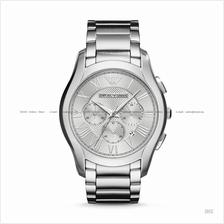 EMPORIO ARMANI AR11081 Men's Chronograph SS Bracelet Silver