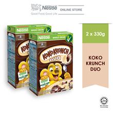 NESTLE KOKO KRUNCH DUO Cereal Large 330g x2 boxes