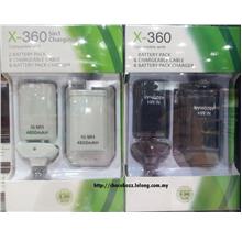 X-360 4 IN 1 4800MAH BATTERY PACK  & CHARGING KIT FOR XBOX CONTROLLER