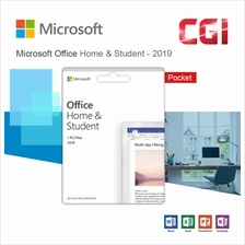 Microsoft Office Home  &amp; Student 2019 Pocket ESD - 79G-05020