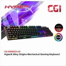 HyperX Alloy Origins Mechanical Gaming Keyboard HX-KB6RDX-US