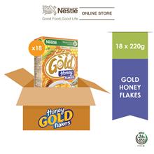 Nestle Gold Honey Flakes 220g x 18 box (Carton))