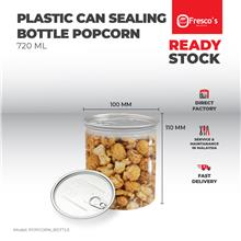 Plastic Can Sealing Bottle Popcorn 100mm x 110mm BUNDLE 60PC