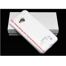 3000mAh HTC ONE M7 POWERBANK Battery Charger Casing White Case