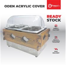 Oden Machine Acrylic Cover Penutup Bekas Mesin EXTRA PROTECTION