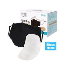 PM2.5 anti influenza mask gasket 3 layers anti virus filter with 2 safety mask