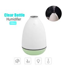 USB Clear Bottle Humidifier Ultrasonic Home Air Moisturizer Mute Mini Humidifi