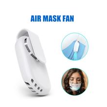 USB Rechargeable Clip-on Cooler Fan Fresh Air Mask for Face Mask Cooling Facem