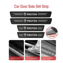 Carbon Fiber [4pc/set] Side Door Step Protector DIY Perodua Alza Axia Aruz myv