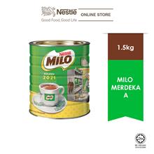 Nestle MILO Merdeka 1.5kg Limited Edition Tin - Kopitiam Design)