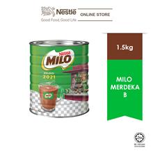 Nestle MILO Merdeka 1.5kg Limited Edition Tin - Warung Design)