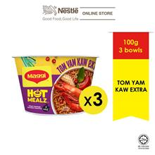 MAGGI Hot Mealz Tom Yam Kaw Extra 101g x3 bowls