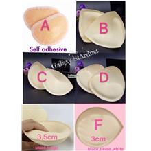 Bra Pad-Soft Light-Bikini Insert Breast Enhancer Foam-Push Up Cup Size