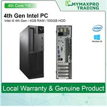 PC i5 Lenovo ThinkCentre M73 SFF Intel i5-4570 4GB RAM 500GB HDD W10P
