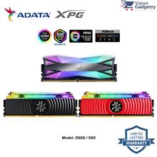 ADATA XPG SPECTRIX DDR4 Desktop RAM Memory D60G D80 PC Gaming RGB Cool