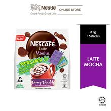 NESCAFE Latte Mocha 15x31g FREE Ice Tray [Exp : Nov'22]