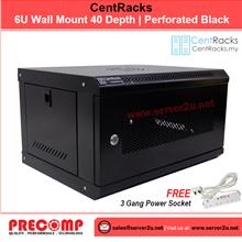 CentRacks 6U (40cm x 30cm x 53cm) Wall Mount Server Rack