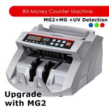 Money Counter Cash Counter Machine with MG1 + MG 2 + UV
