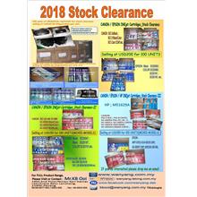 2018 STOCK CLEARANCE