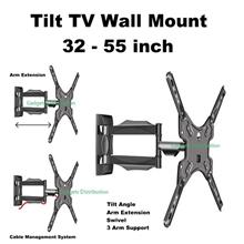 SM FD-L400 32 to 55 Inch Tilt TV Wall Bracket Mount Holder 2778.1
