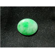 Superb imperial quality big green jade cabochon - 9.45CT - JD165