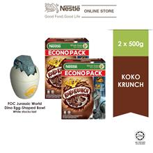 NESTLE KOKO KRUNCH Cereal 500g, Buy 2 Free 1 Jurassic World Container)