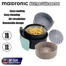 Maidronic Air Fryer Silicone Basket FDA Approved Oven Silicon Basket)