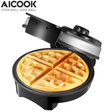 Aicook Stainless Steel Belgium Waffle Maker Machine)
