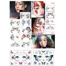 Masquerade Dinner-Kid Butterfly Fairy Sticker Tattoo-Eye Face Artistic
