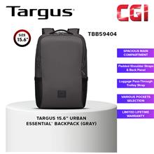 Targus 15.6” Urban Essential™ Backpack - Grey (TBB59404GL)
