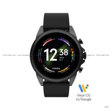 FOSSIL FTW4061 Gen 6 Smartwatch Touchscreen Silicone Strap Black