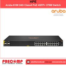 HPE Aruba 6100 24G Class4 PoE 4SFP+ 370W Switch (JL677A)