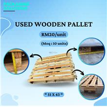Used Wooden Pallet - 51&quot; X 43&quot;