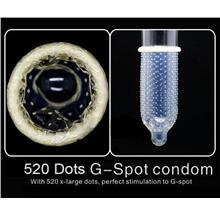 520 Big Dotted Condom 10s