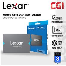 Lexar® NQ100 240GB 2.5” SATA III (6Gb/s) SSD