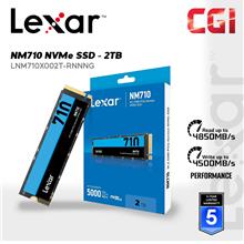 Lexar NM710 2TB M.2 2280 PCIe Gen4x4 NVMe SSD - LNM710X002T-RNNNG