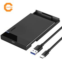 UGreen USB-C to 2.5-inch SATA III Hard Drive Enclosure 10Gbps (Black)