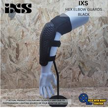 IXS HEX ELBOW GUARDS BLACK